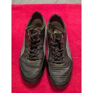 Puma Cell Meio Black Croc Neon Volt Yellow Men’s US 8 Running Shoes 182955-01 PUMA CELL MEIO L Sz 10 BLACK CROC NEON VOLT /not nike air  main image 4